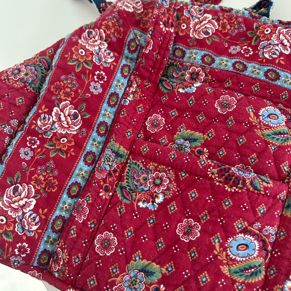 Vera Bradley Provincial Red Hoosier 1986 bag - Picture 3 of 16